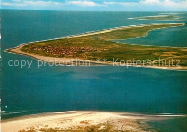 Langeoog Nordseebad Fliegeraufnahme