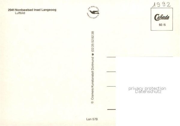 Langeoog Nordseebad Fliegeraufnahme – Bild 2