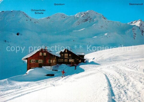 Hirschegg Kleinwalsertal Vorarlberg Schwarzwasserhütte Ochsenhofer-Scharte