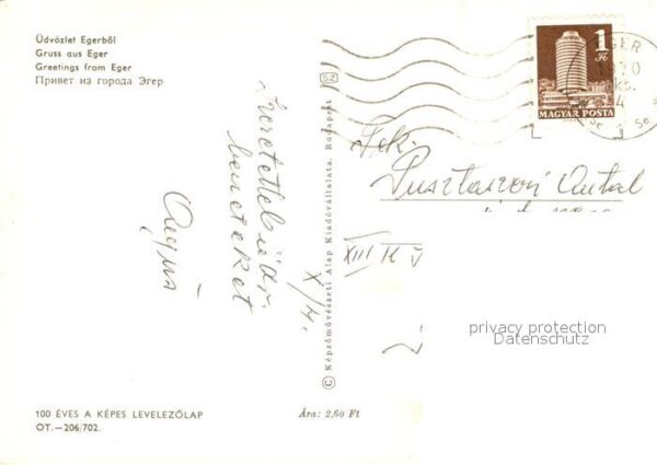 Eger Ungarn Varoshaz – Bild 2
