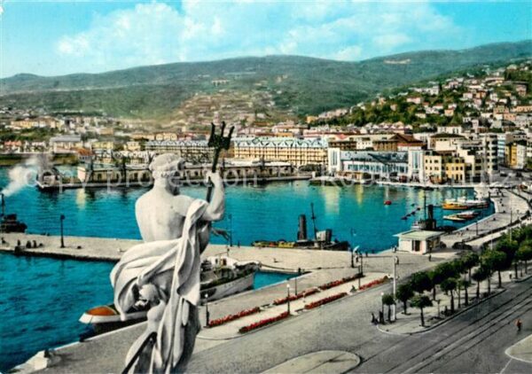 Trieste La riva
