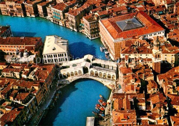 Venezia Venedig Fliegeraufnahme Rialto