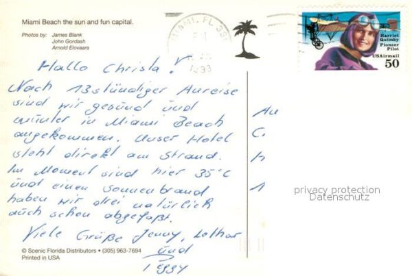 Miami Beach Fliegeraufnahme Waldorf Towers Hotel – Bild 2