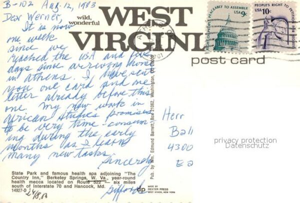 Berkeley Springs State Park The Country Inn – Bild 2