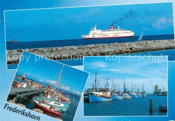 Frederikshavn Havnepartier Dampfer Stena Line