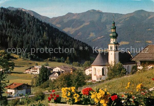 Oberau Wildschoenau Tirol Kirche