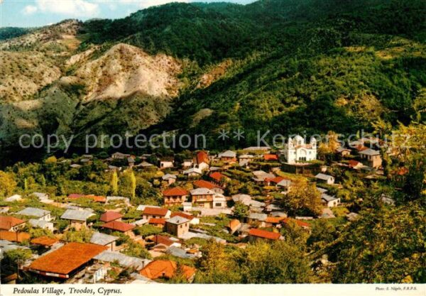 Cyprus Zypern Pedoulas Village Troodos