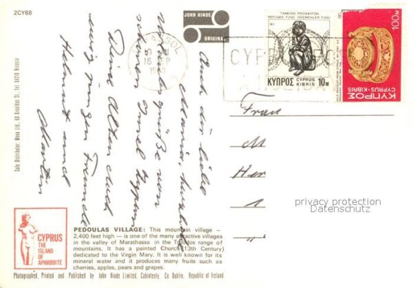 Cyprus Zypern Pedoulas Village Troodos – Bild 2