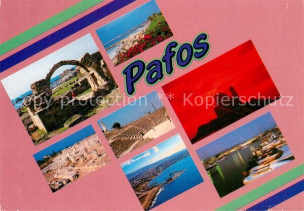 Paphos Ruinen Hafen