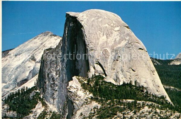 Yosemite National Park Half Dome from Glacier Point