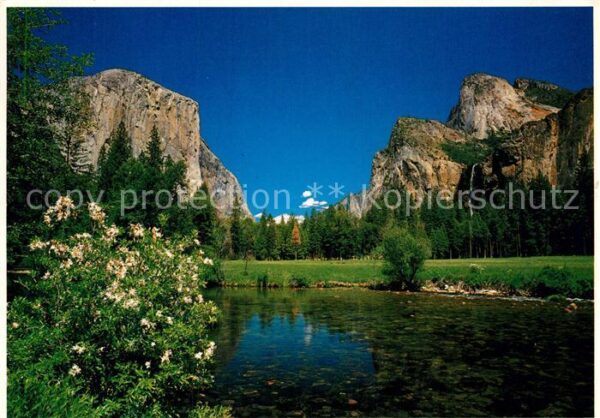 Yosemite National Park Capital Bridal veil falls merced river