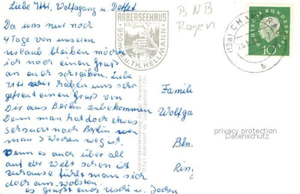 Arbersee Partie am See Boote – Bild 2