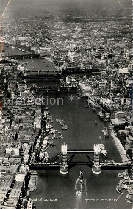 London Fliegeraufnahme towerbridge