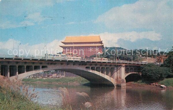 Taipei Brücke über den Keelung