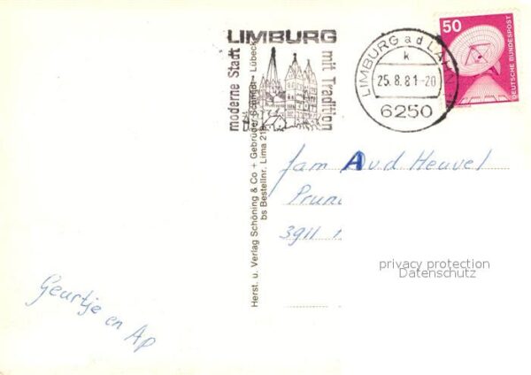 Limburg Lahn Fliegeraufnahme Lahnpartie Plötze Schlo – Bild 2