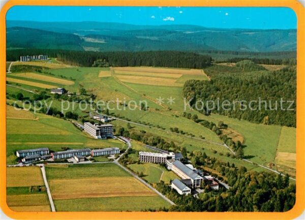 Bad Berleburg Fliegeraufnahme Odebornklinik