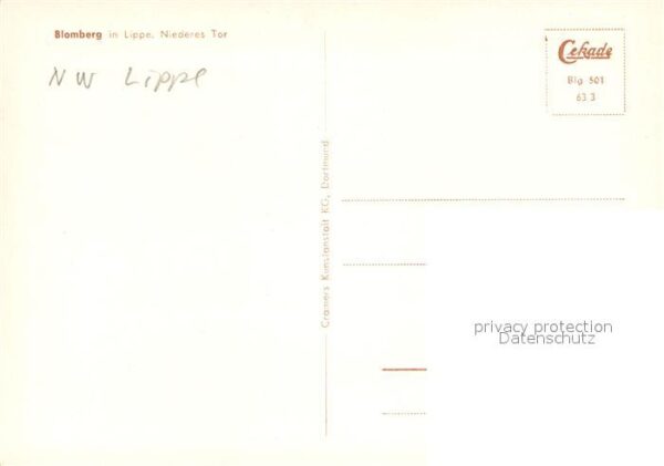 Blomberg Lippe Niederes Tor – Bild 2