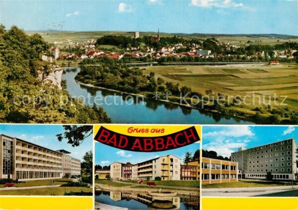 Bad Abbach Fliegeraufnahme Gebäude