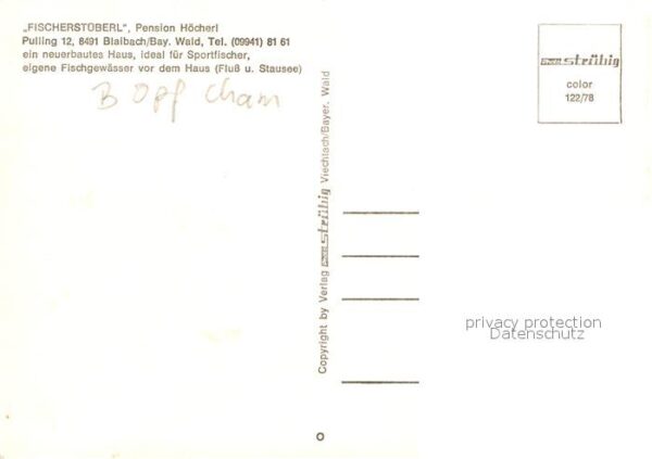 Blaibach Pension Höcherl Fischerstüberl – Bild 2