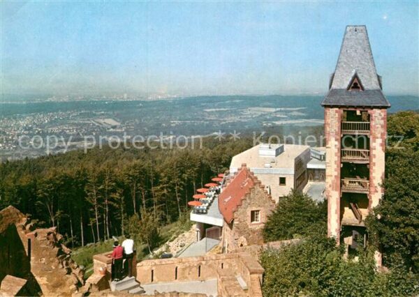 Frankenstein Bergstrasse Burgruine