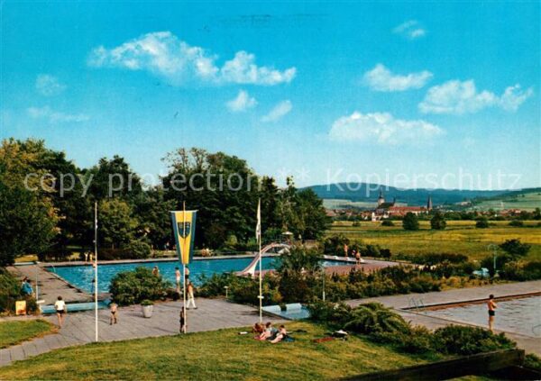 Bad Soden-Salmuenster Freibad und Franziskanerkloster