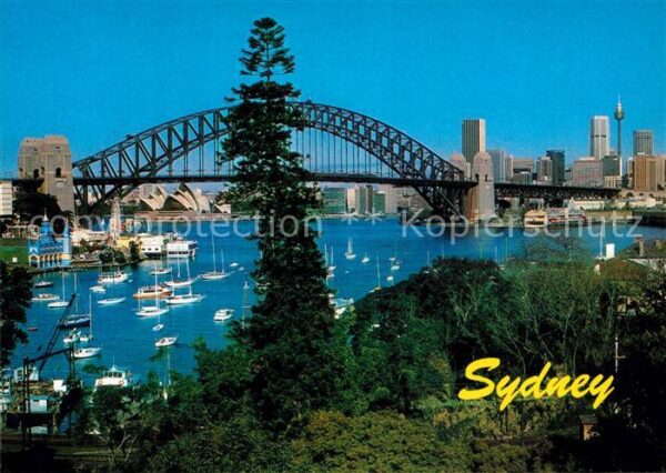 Sydney Florida Brückenpartie mit Segelbooten