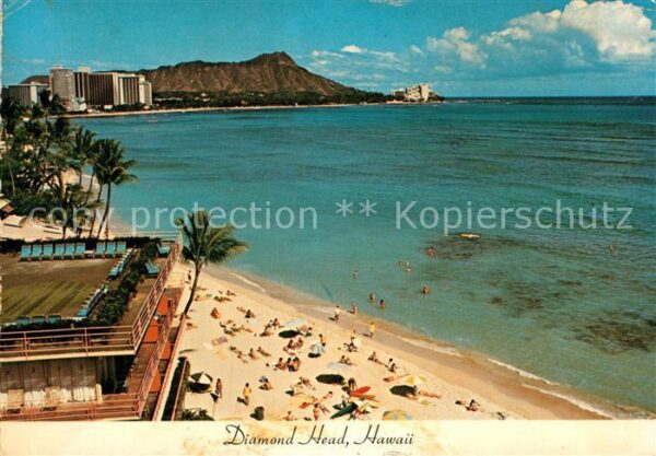 Hawaii US-State Diamond Head