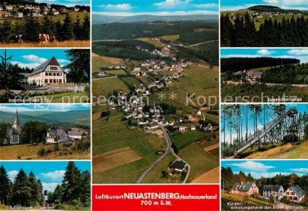 Neuastenberg Fliegeraufnahme Jugendherberge Astentur