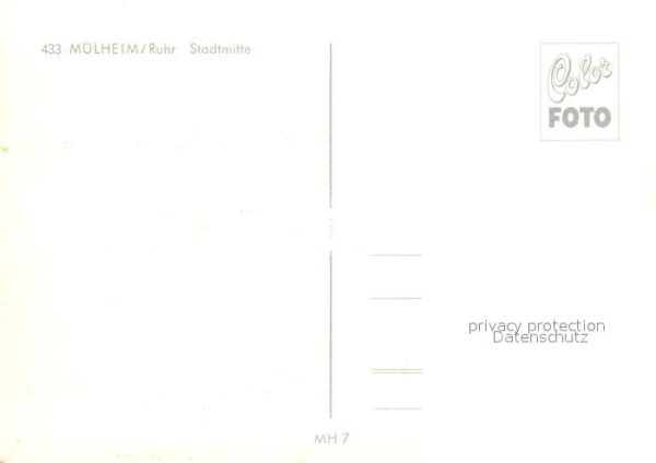 Muelheim Ruhr Fliegeraufnahme Stadtmitte – Bild 2
