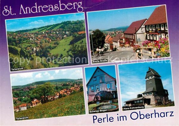 St Andreasberg Harz Breite Strasse Schwipp-Bogen Hans-Kühne