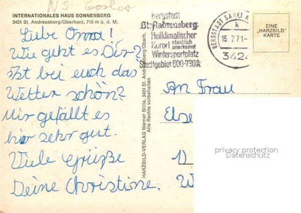 St Andreasberg Harz Haus Sonnenberg – Bild 2