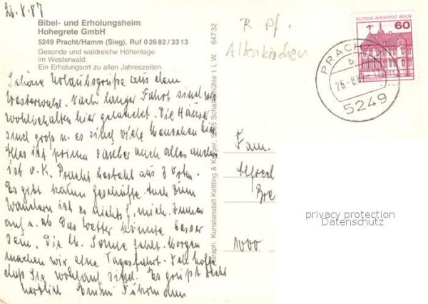 Pracht Hamm Bibel- und Erholungsheim Hohegrete GmbH – Bild 2
