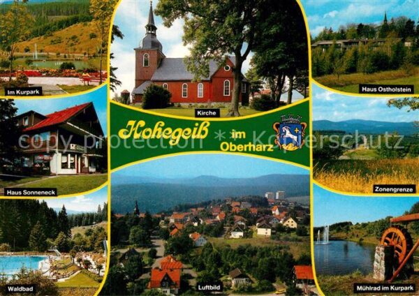 Hohegeiss Harz Kurpark Waldbad Haus-Sonneneck Haus-Ost