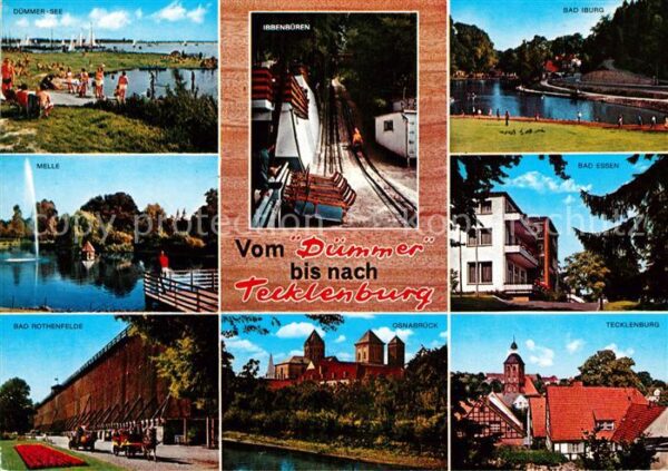 Tecklenburg Dümmer-See Bad-Iburg Bad-Rothenfelde Me