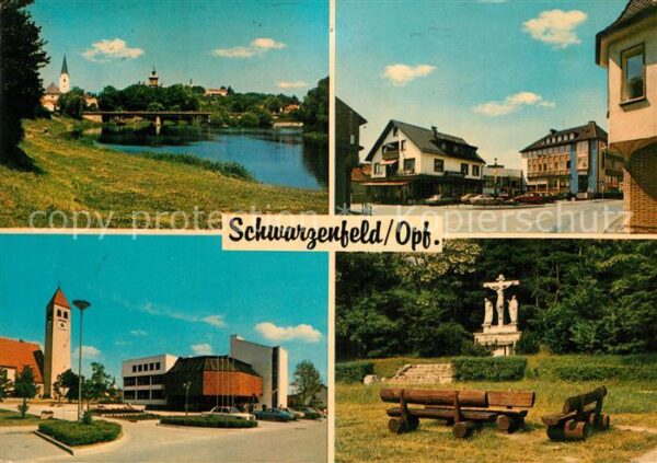 Schwarzenfeld Oberpfalz mit Seepartie