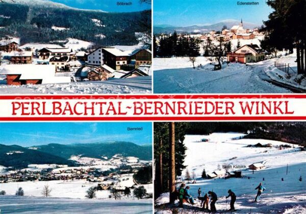 Bernried Niederbayern Perlbachtal Edenstetten Böbrach Skilift