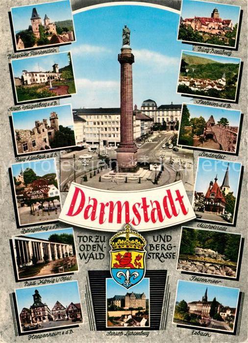 Darmstadt Heppenheim Schloß-Lichtenberg Zwingenbe