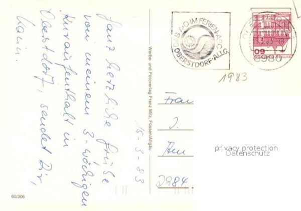 Oberstdorf Hotel Pension Rohrmoser – Bild 2