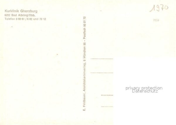 Bad Aibling Kurklinik Ghersburg Schwimmbad – Bild 2