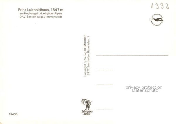 Hochvogel Prinz Luitpoldhaus mit Fuchskarspitze – Bild 2