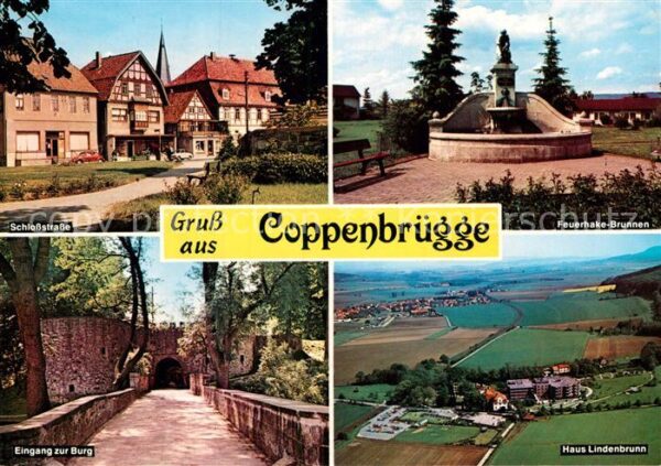 Coppenbruegge Schloßstrasse Feuerhake-Brunnen Haus Li