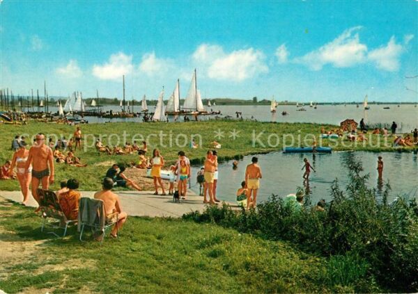 Duemmersee Diepholz Badestelle Segelboote