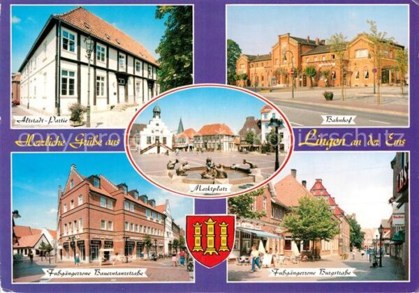 Lingen Ems Altstadt Marktplatz Burgstraße Bauernta