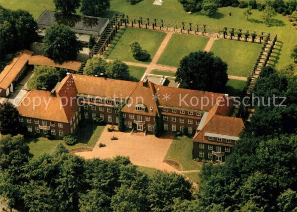 Cloppenburg Fliegeraufnahme Heimvölkerhochschule Ka