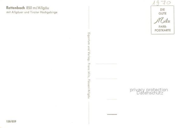 Rettenbach Auerberg mit allgäuer und tiroler Hochgebirge – Bild 2