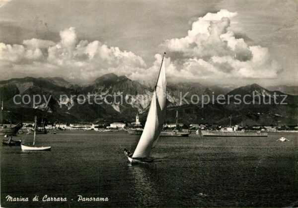 Marina di Carrara Partie am Meer