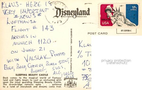 Disneyland California Sleeping Beauty Castle – Bild 2