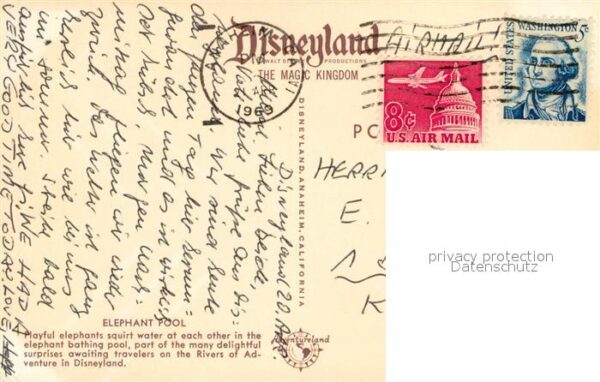 Disneyland California Elephant Pool – Bild 2