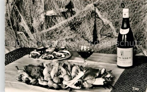 Lebensmittel Fruits de Mer Saintonge Wein
