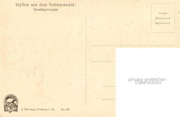 Verlag Elchlepp Nr. 101 Tracht Schwarzwald – Bild 2